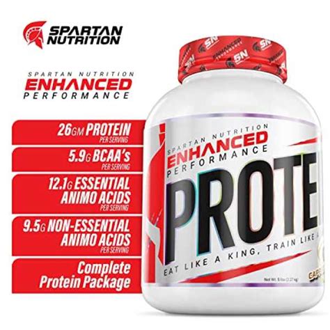 Spartan Nutrition Enhanced Performance Whey Protein – 5 LBS ...