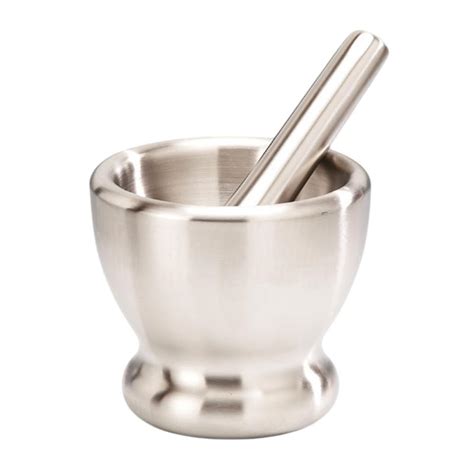 Zicco ZKC-910 Steel Mortar, 12.5x11.5 cm Price