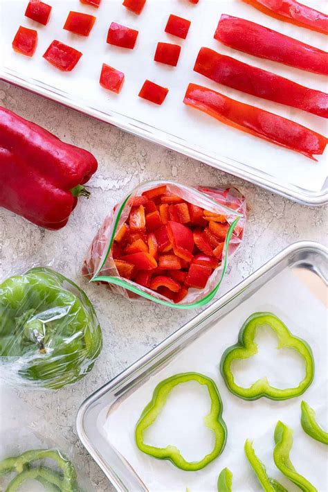 How to Freeze Bell Peppers - Jessica Gavin