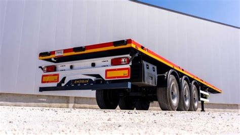 Flatbed semi-trailer - Emirsan Trailer - container / 3-axle / towed