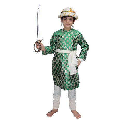 Buy Kaku Fancy Dresses Tipu Sultan Costume/Indian Historical Character ...