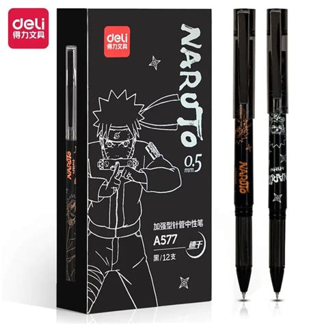 Deli A577 Naruto Gel Pen (Set of 2)