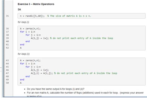 Image result for Creating a Matrix Using for Loops
