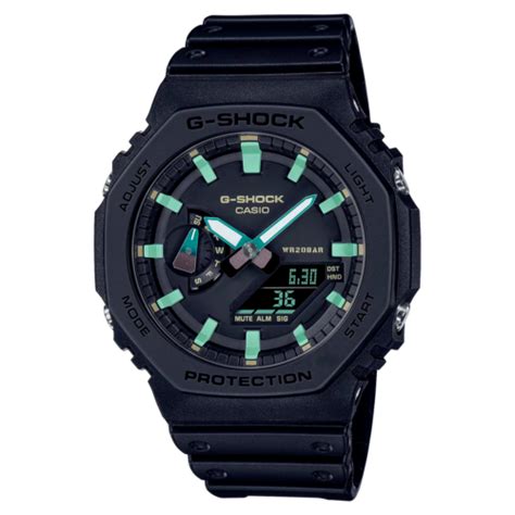 Casio G-Shock GA-2100RC-1A Rusted Iron World Time India | Ubuy