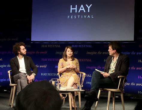 Mazen Maarouf and Dina Nayeri at Hay Festival of Literature and Arts ...