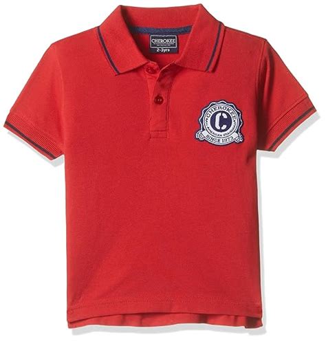 Buy Cherokee by Unlimited Boys' T-Shirt (263576141_Red_3-4 Years) at ...