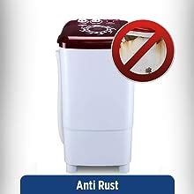 Onida 9.0 kg Top Load Washer Only (W90W, Lava Red), Free 1 Year ...