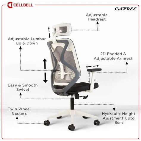 Shop Ergonomic Office Chairs Online at Best Price - Cellbell