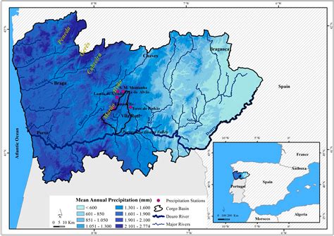 Precipitation Thresholds for Triggering Floods in the Corgo Basin, Portugal
