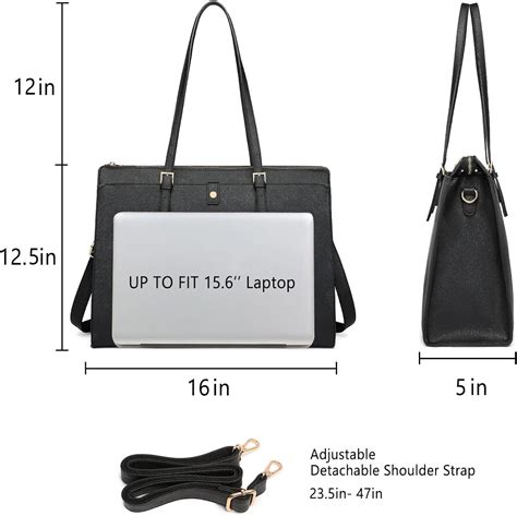 Bolosta Laptop Tote Bag for Women 15.6 inch Women Leather India | Ubuy