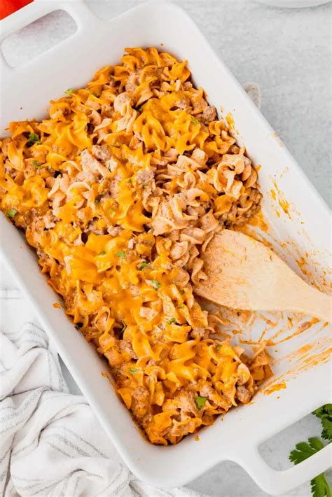 Beef Noodle Casserole - THIS IS NOT DIET FOOD