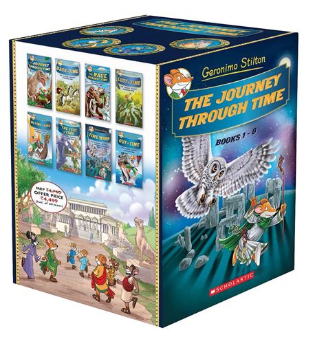 Geronimo Stilton - Journey Through Time Box-set (8 Books) : Geronimo ...