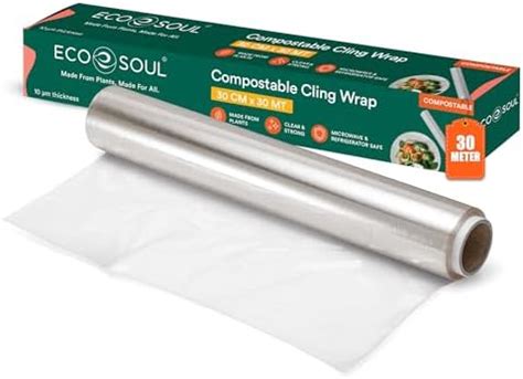 Ezee 30 Meters 12 Inches Cling Film Wrap BPA Free | Multipurpose Food ...