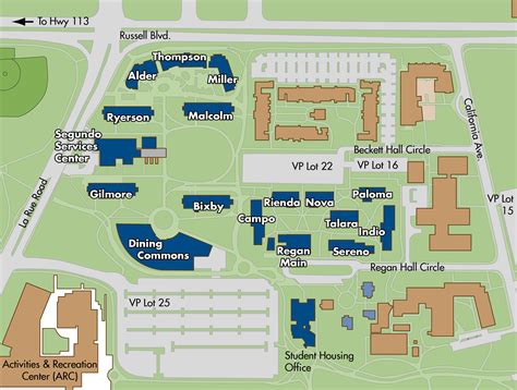 Uc Davis Medical Center Campus Map Interactive Maptoledo Hospital Campus Map
