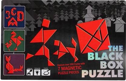 PEZYOX the black box magnetic tangram puzzle - the black box magnetic ...