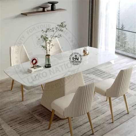 Luxo Nation Premium Dining Table Set :- Sophisticated Style and Luxury
