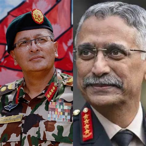 CoAS Thapa, Indian Army Chief General Naravane hold bilateral talks ...