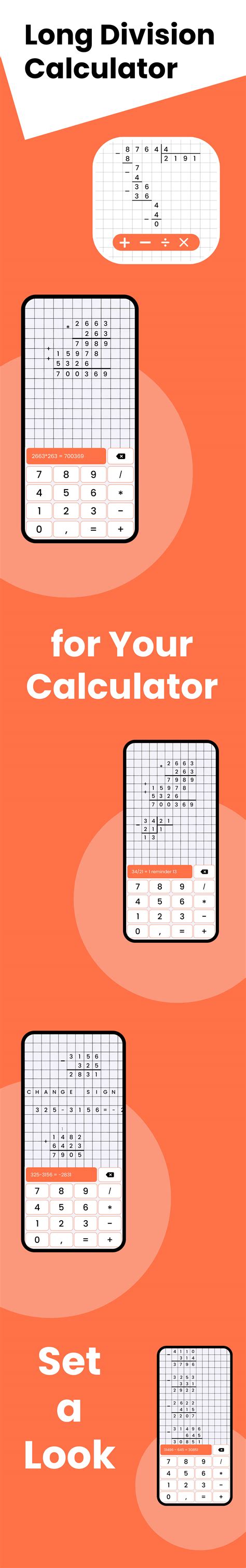 Long Division Calculator