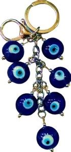 SARASI Protection Evil Eye Beautiful Keychain [Pack 1, Multicolor] Key ...