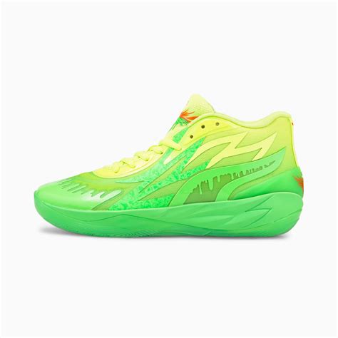 MB.02 Slime Basketball Shoes | 802 C Fluro Green PES-Lime Squeeze ...
