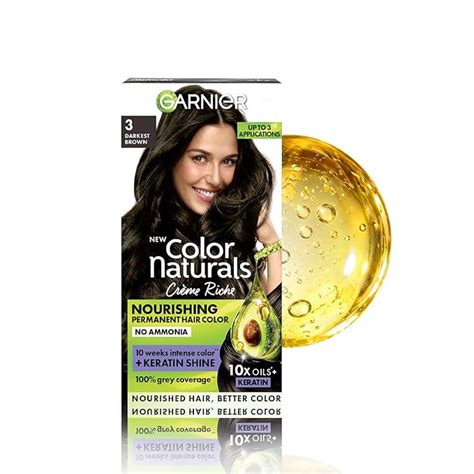 Garnier, Hair Colouring Creme, Long-lasting Colour, Smoothness & Shine ...
