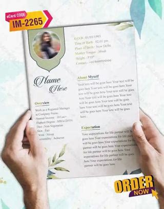 Marriage Biodata – InviteMart