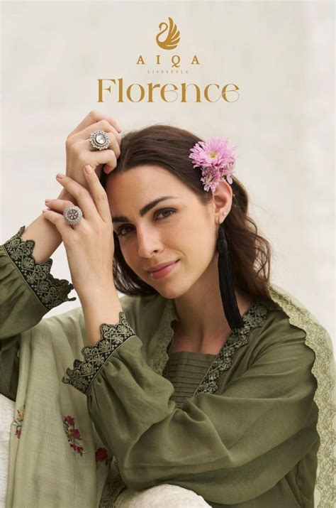 Aiqa Florence Bemberg Lilen Silk Salwar Suit Collection