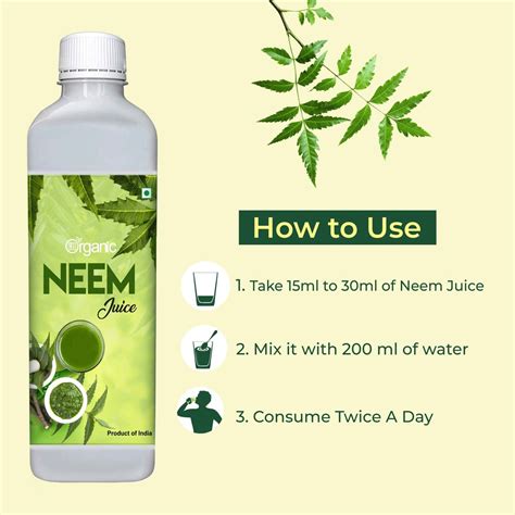 Buy 360 DEGREE ORGANIC NEEM JUICE - 500 ML (PACK 2) Online & Get Upto ...