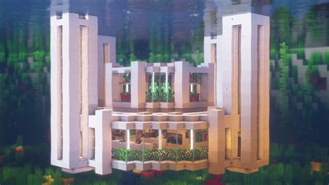 Image result for Minecraft Underwater Base Tutorial
