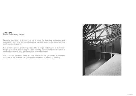 The niche | CEPT - Portfolio