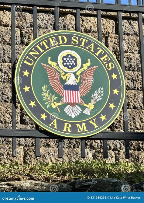 United States Army sign editorial stock photo. Image of fight - 331988238