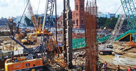 First time in India - Construction of the D-wall for an underground ...