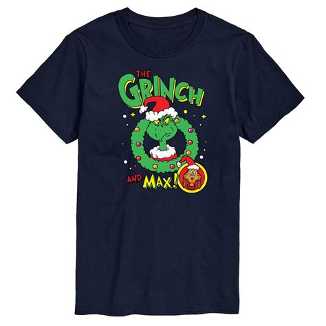 Dr. Seuss The Grinch - Christmas - The Grinch & Max - Men's Short ...