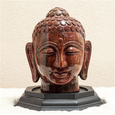 Buy Petrified Buddha Head Online | Budha | Gem Anatomy – GemAnatomy