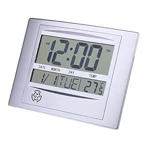 Buy UBERSWEET® WT-02U Digital Wall Clock Multifunctional Indoor ...