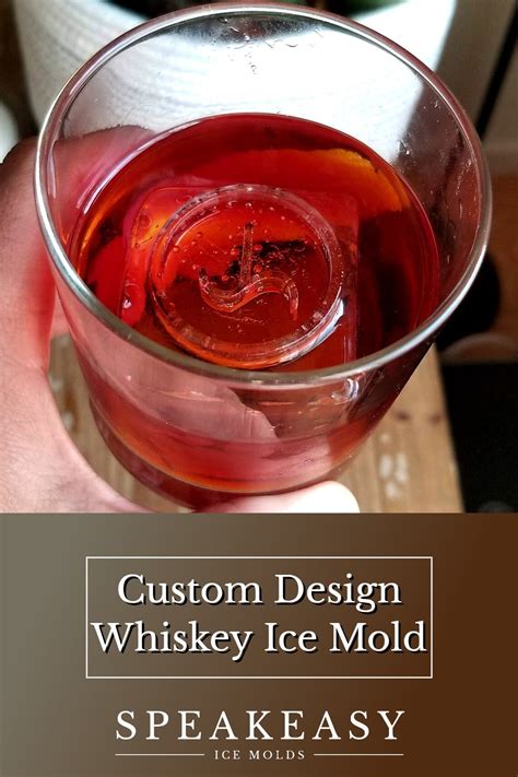 Custom Design Whiskey Ice Mold Ice Cubes Based on Your Image - Etsy