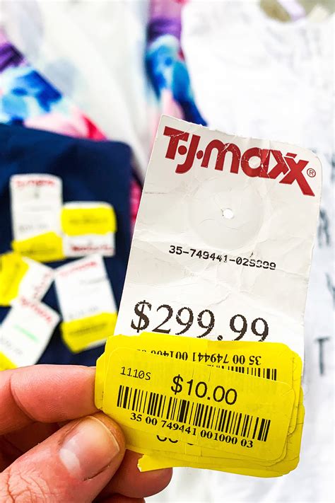 Yellow Tag Tj Maxx