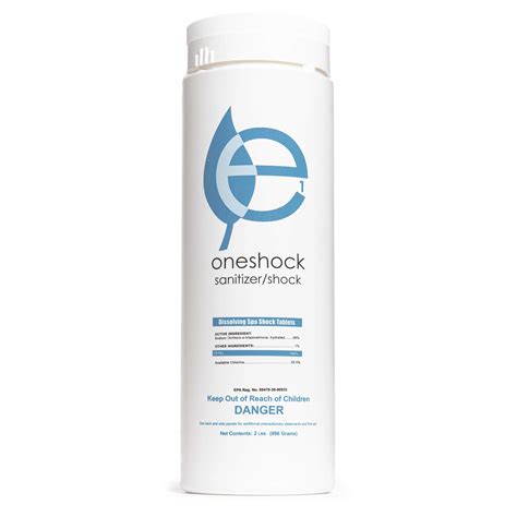 Buy EcoOne One Shock, Chlorine Shock & Sanitizer Combo, 64 s, 2 lbs ...