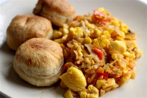 Ackee & Saltfish w/ Fried Dumplings - Original Flava