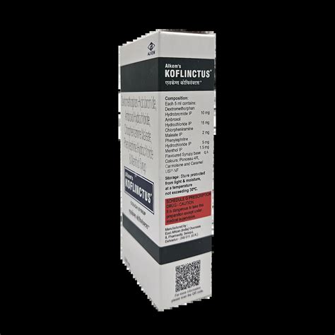KOFLINCTUS PLUS SYRUP 100 ML Price, Uses, Side Effects & Substitutes ...