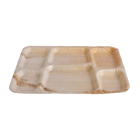 Areca 6 Compartment Tray | Eco-Friendly Disposable Meal Tray – Ecoware