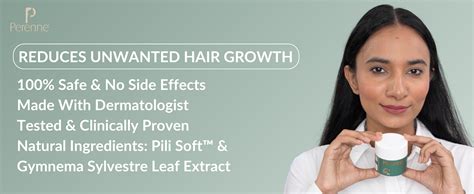 Perenne Hair Retardant Cream | Reduces Unwanted Face Hair Growth | Der ...
