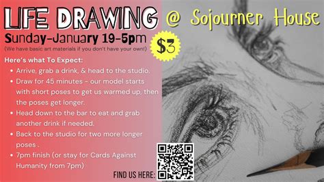 Life Drawing at Sojourner House, Sojourner House - Siem Reap, 19 ...