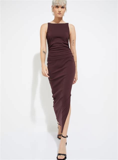 Buy ALAYA F x URB_N Women Bodycon Maxi Dress Online at just Rs. 1199.0 ...