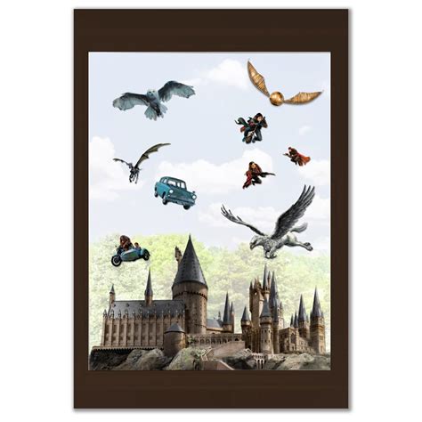 Conquest Journals Harry Potter Hogwarts Castle Window Cling Set ...