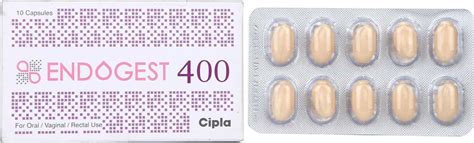Endogest 400 MG Oral/Vaginal/Rectal Capsule (10): Uses, Side Effects ...