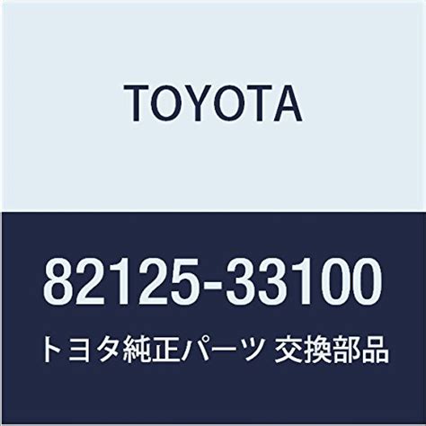 TOYOTA 82125-33100 Transmission Wire : Amazon.in: Car & Motorbike
