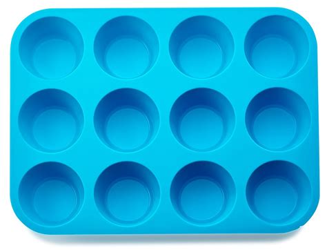 Small Silicone Mini Muffin Pans - Non-Stick Bakeware for Muffins, Cakes ...