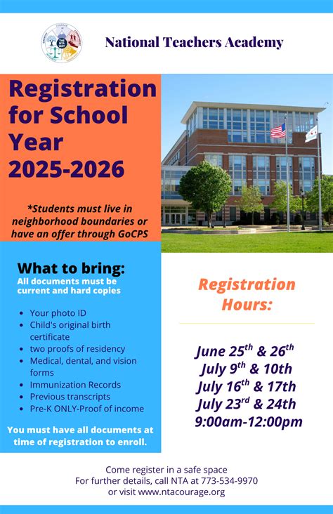 Registration for SY2025-26 is OPEN! | National Teachers Academy