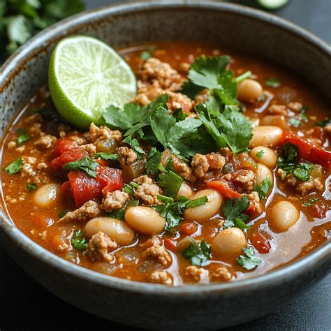 White Bean Turkey Chili - Glow & Glaze